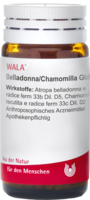 BELLADONNA CHAMOMILLA Globuli - 20g