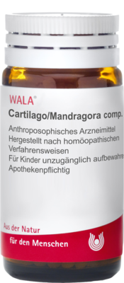 CARTILAGO/Mandragora comp.Globuli - 20g