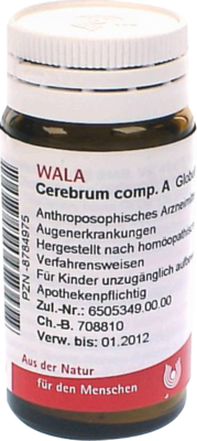 CEREBRUM COMP.A Globuli - 20g