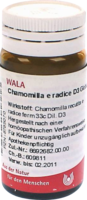 CHAMOMILLA E radice D 3 Globuli - 20g