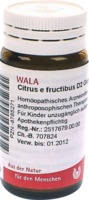 CITRUS E FRUCTIBUS D 2 Globuli - 20g