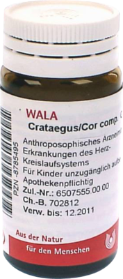 CRATAEGUS COR comp.Globuli - 20g
