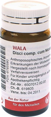 DISCI comp.cum Nicotiana Globuli - 20g