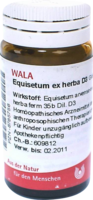 EQUISETUM EX Herba D 3 Globuli - 20g