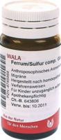 FERRUM SULFUR comp.Globuli - 20g