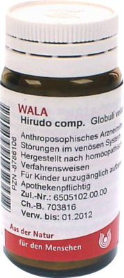 HIRUDO COMP.Globuli - 20g