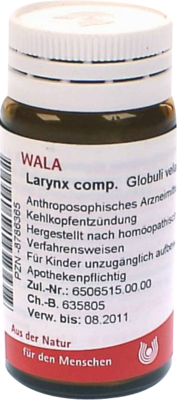 LARYNX COMP.Globuli - 20g