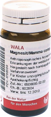 MAGNESIT/MAMMA comp.Globuli - 20g