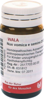 NUX VOMICA E semine D 12 Globuli - 20g