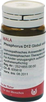 PHOSPHORUS D 12 Globuli - 20g