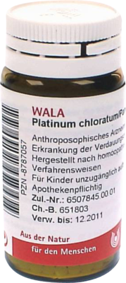 PLATINUM CHLORATUM/PANCREAS comp.Globuli - 20g