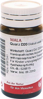 QUARZ D 20 Globuli - 20g