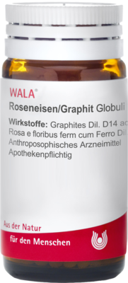 ROSENEISEN/Graphit Globuli - 20g