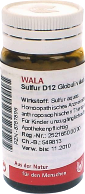 SULFUR D 12 Globuli - 20g