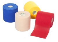 HAFTELAST Fixierb.kohäs.latexfrei 8 cmx4 m creme - 1Stk