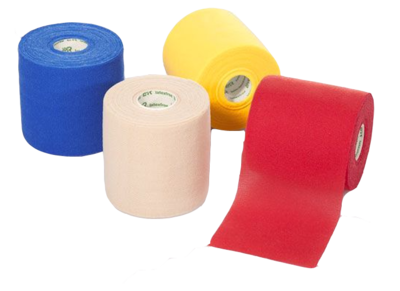 HAFTELAST Fixierb.kohäs.latexfrei 6 cmx20 m blau - 1Stk