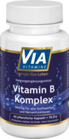VIAVITAMINE Vitamin B Komplex Kapseln - 60Stk