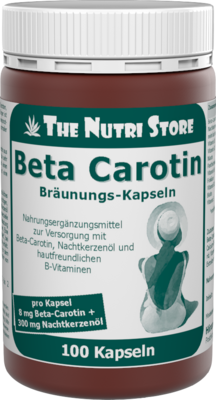 BETA CAROTIN 8 mg Bräunungskapseln - 100Stk