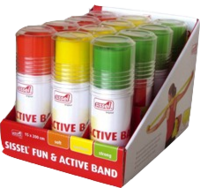 SISSEL Fun & Active Band 12er Set 4Stück/Farbe - 1Stk