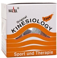 NASARA Kinesiologie Tape 5 cmx5 m beige - 1Stk