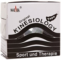 NASARA Kinesiologie Tape 5 cmx5 m schwarz - 1Stk