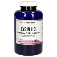 LYSIN HCL 500 mg GPH Kapseln - 250Stk