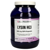 LYSIN HCL 500 mg GPH Kapseln - 1750Stk