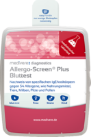 ALLERGO SCREEN Bluttest Nahrungsmittel plus - 1Stk