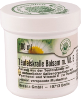 TEUFELSKRALLE BALSAM mit Vitamin E - 100ml