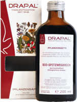 SPITZWEGERICHBLÄTTER Bio Pflanzensaft Drapal - 200ml