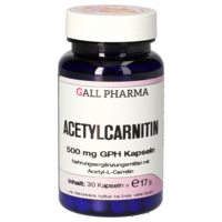 ACETYLCARNITIN 500 mg GPH Kapseln - 30Stk