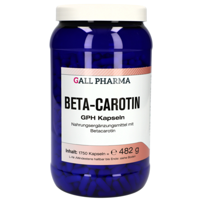 BETA CAROTIN 5 mg GPH Kapseln - 1750Stk
