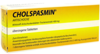 CHOLSPASMIN Artischocke überzogene Tabletten - 50Stk