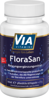 VIAVITAMINE FloraSan magensaftresistente Kapseln - 60Stk