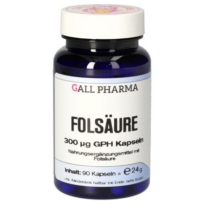 FOLSÄURE 300 µg GPH Kapseln - 90Stk