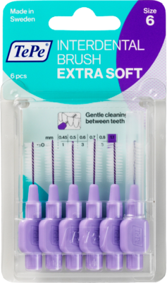 TEPE Interdentalbürste x-weich 1,1mm - 6Stk