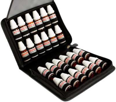 TASCHENAPOTHEKE f.24 10 g DHU Gl.bis 25x70 mm - 1Stk