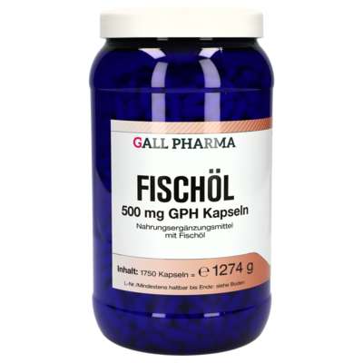FISCHÖL 500 mg GPH Kapseln - 1750Stk