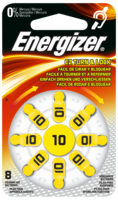 ENERGIZER Hörgerätebatterie 10 - 8Stk