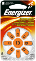 ENERGIZER Hörgerätebatterie 13 - 8Stk