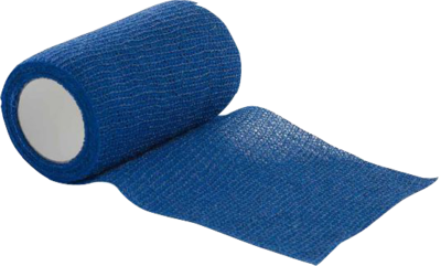 DRACOELFI haft color elast.Fixierb.6 cmx4 m blau - 1Stk