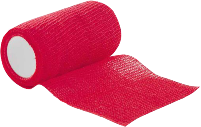 DRACOELFI haft color elast.Fixierb.6 cmx4 m rot - 1Stk