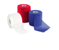 MOLLELAST haft Binden latexfrei 6 cmx20 m blau - 1Stk