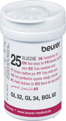 BEURER GL32/GL34/BGL60 Blutzucker Teststreifen - 50Stk