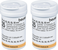 BEURER GL44/GL50 Blutzucker-Teststreifen - 100Stk