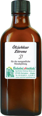 ÖLZIEHKUR Zitrone - 100ml