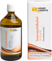 ISOPROPYLALKOHOL 70% V/V Henry Lamotte - 200ml