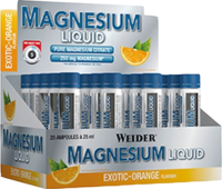 MAGNESIUM LIQUID 250 mg Exotic-Orange Trinkamp. - 20X25ml