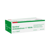 SENTINA Ambidextrous Nitrile U-Hands.unsteril Gr.S - 200Stk