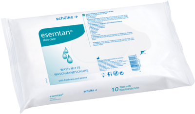 ESEMTAN Waschhandschuhe - 10Stk - Waschen ohne Wasser